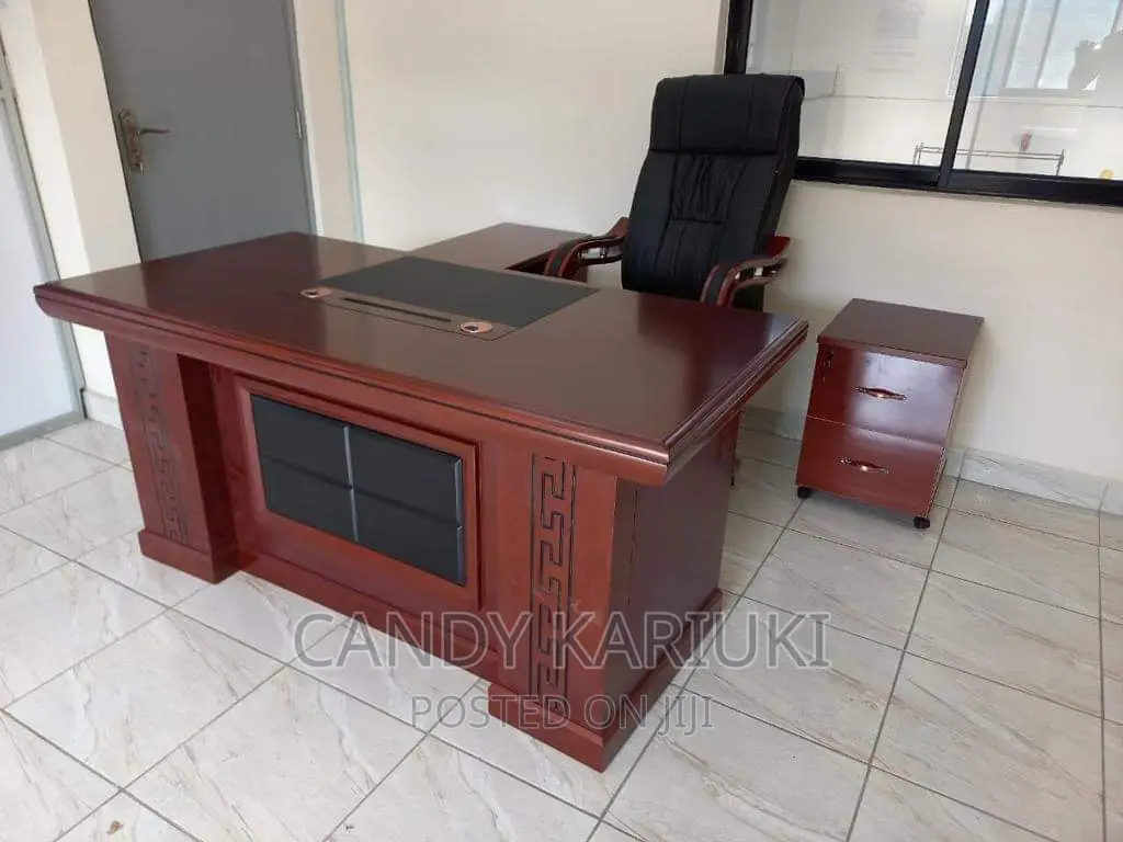 1.6m Executive Office Desk Plus an Executive Chair