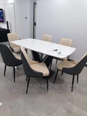 Unique and Modern 6 Seater Dining Set
