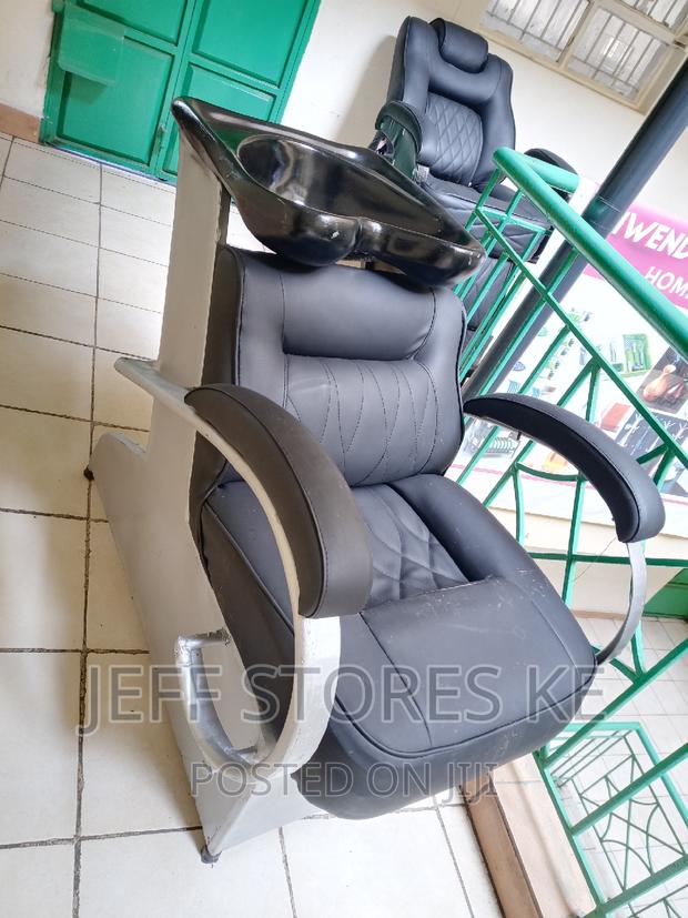 Black Silver Covered Local Shampo Unit - main view