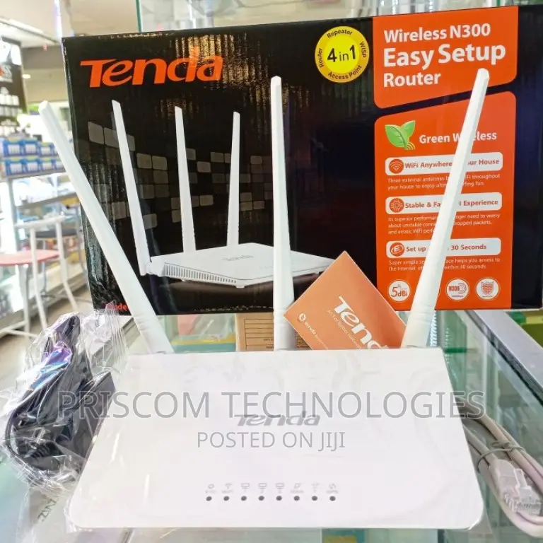 Tenda F3 Router (Wireless N300)