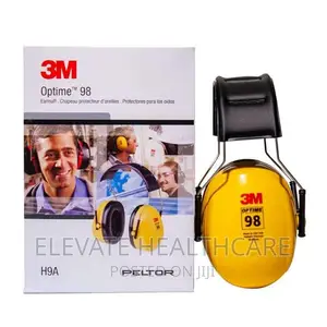 Original 3m H9a Peltor Earmuff Over The Head
