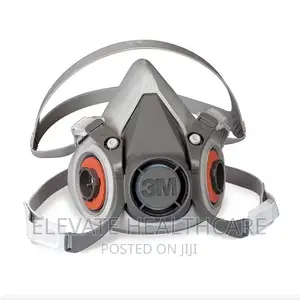 Original 3m 6200/6300 Half Face Gas Mask  Respirator  With Catridges
