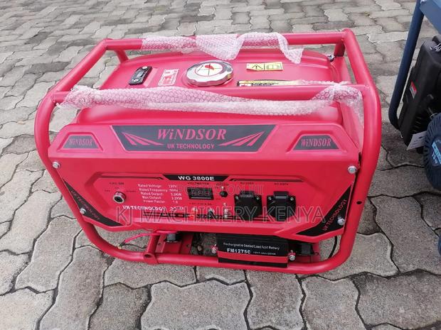 Windsor Petrol Powered Generator -7.5hp With Wheel