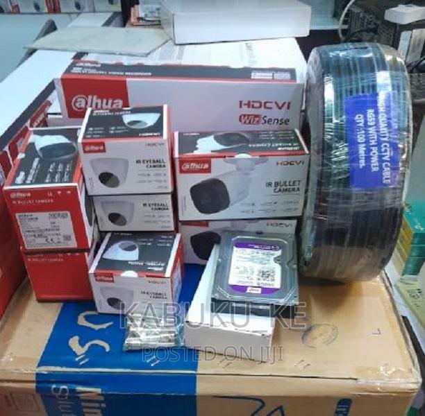 Dahua 2mp 4 Cameras Full Kit 4 Channels