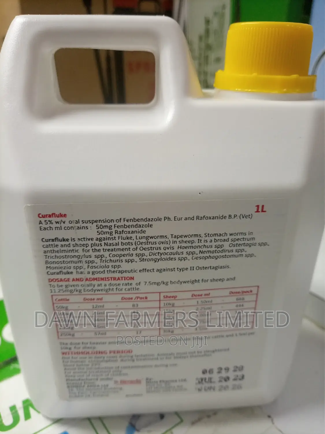 Curafluke DEWORMER 1ltr