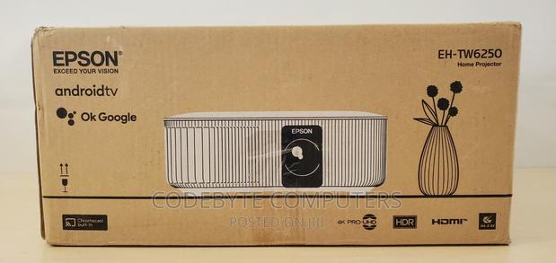 Epson EH-TW6250 PRO-UHD 2,800 Lumen Android TV Projector - thumbnail 3