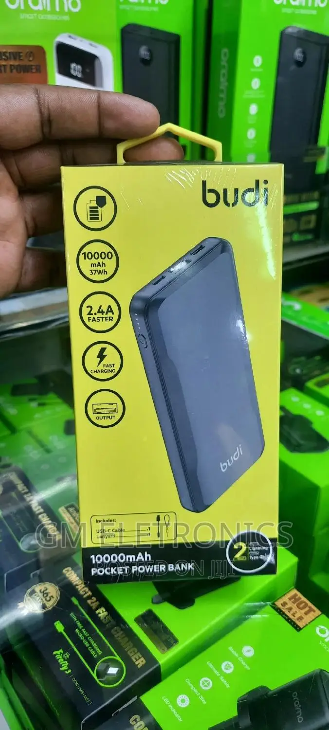 Budi Portable Powerbank 10000mah.