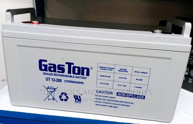 Gaston Gel 12v 200ah Deep Cycle Solar Battery