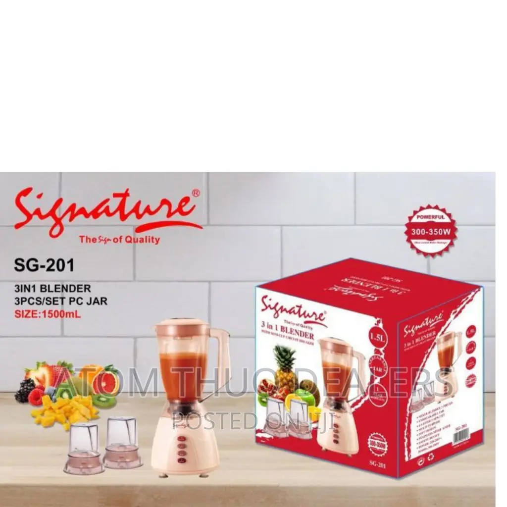 3 in 1 Signature Blender SG-201