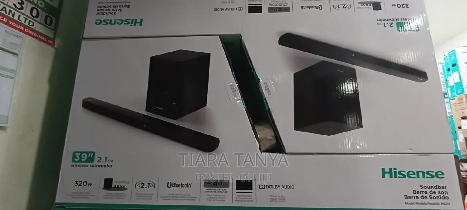 HS219 Hisense 320watts Wireless Soundbar