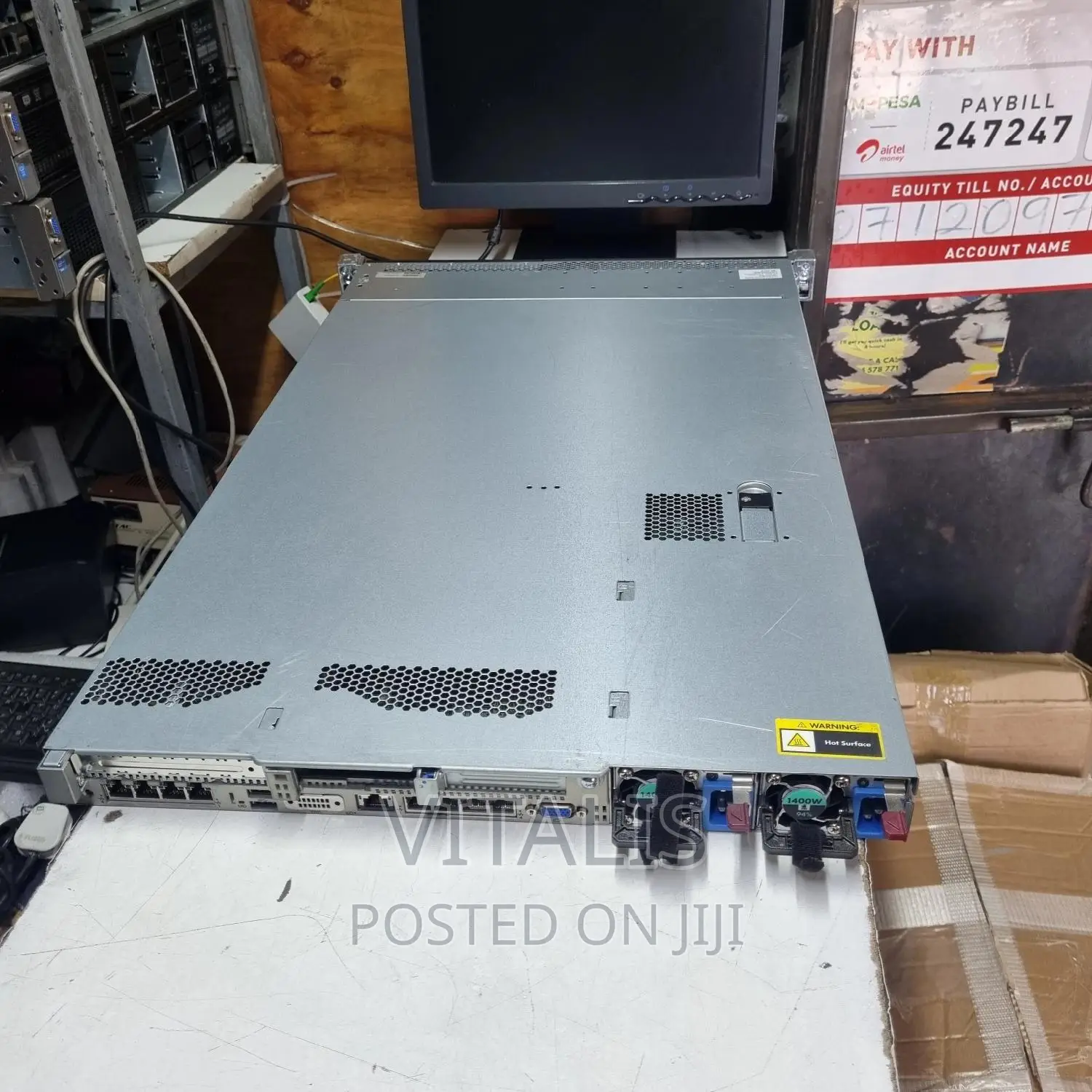 Server HP ProLiant DL360 Gen9 32GB Intel Xeon HDD 1T