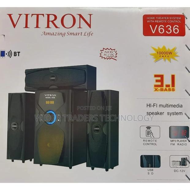 Vitron V636 3.1CH Multimedia Bluetooth Speaker System - main view