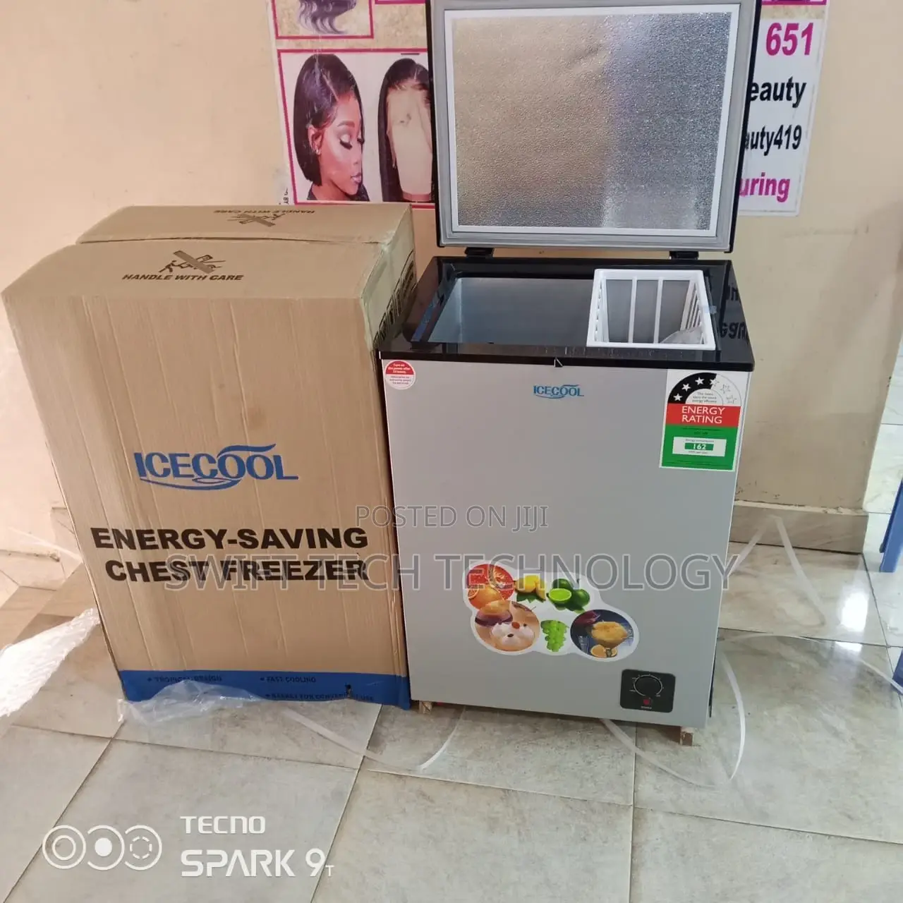 Freezer/ Icecool 109 Liters Freezer