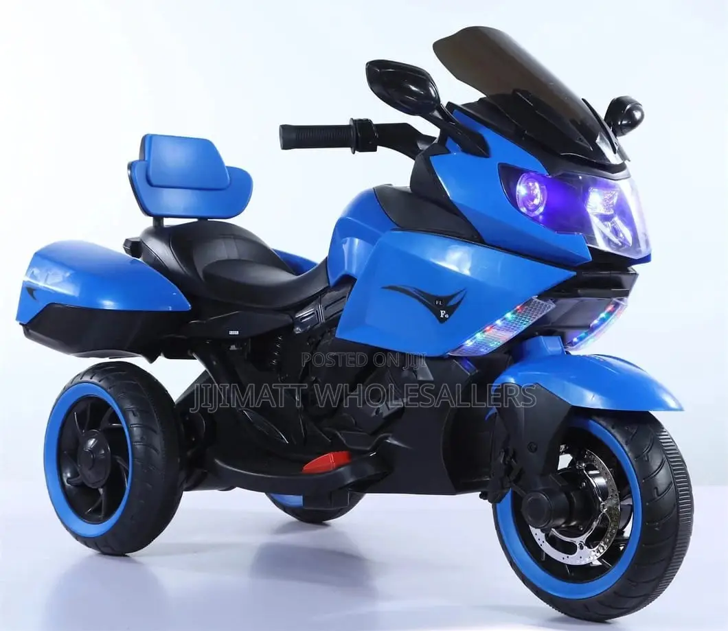 Kids Electric Sport Bike Colour Blue Available
