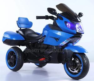 Kids Electric Sport Bike Colour Blue Available - main view