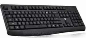 HP USB Keyboard Black 3cy44pa