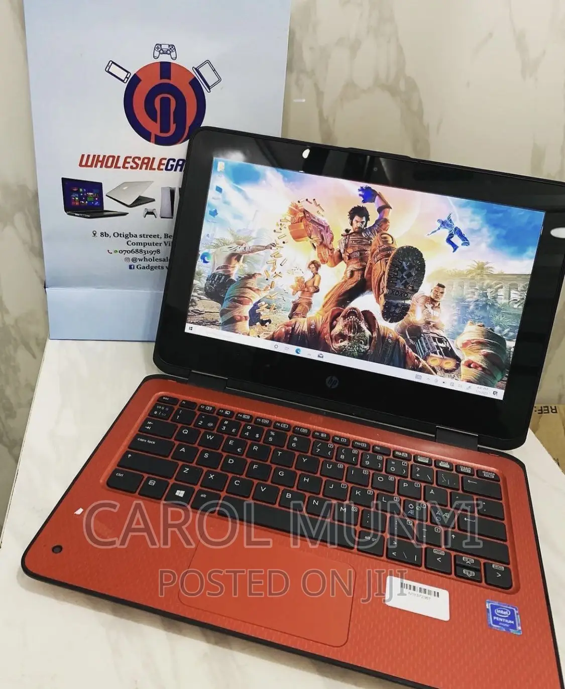 New Laptop HP ProBook X360 11 G1 EE 4GB Intel Pentium SSD 500GB