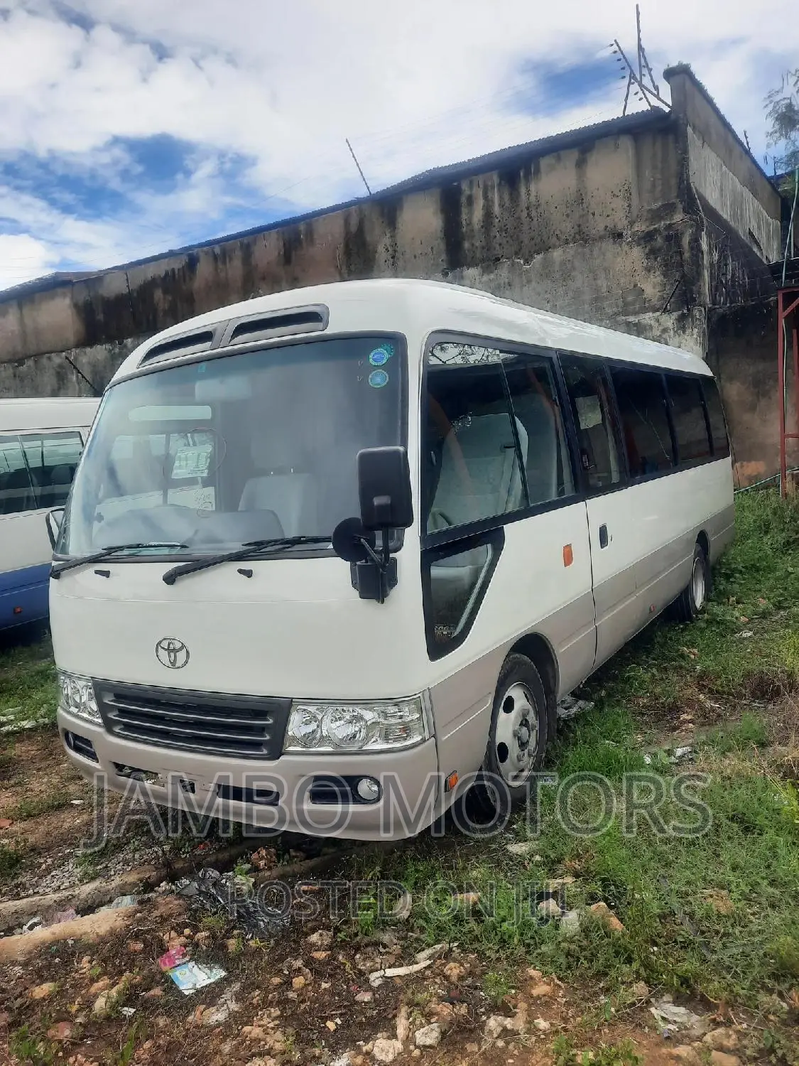 Toyota Coaster 2015 White