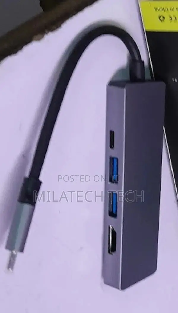5-in-1 USB-C Hub Adapter Type-C Hub