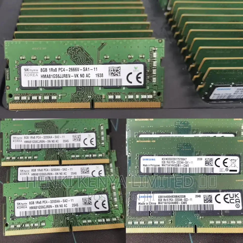 8gb PC4 Laptop Rams Available in Stock