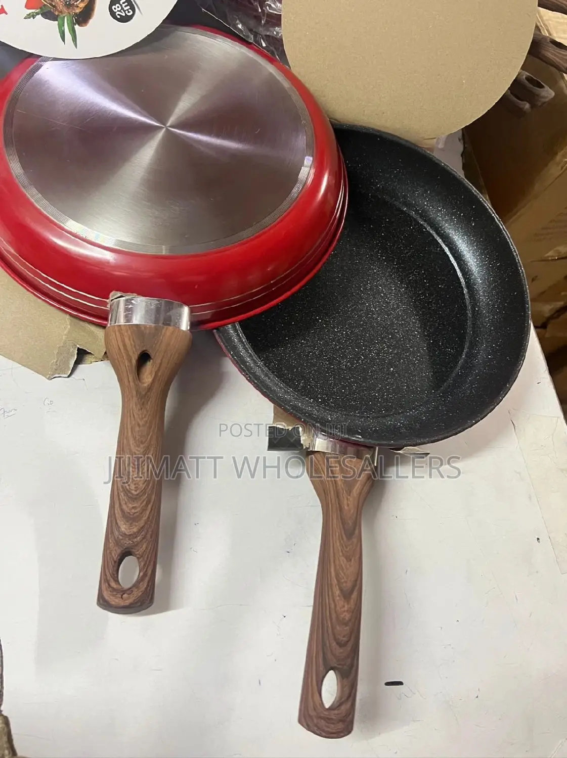 28cm Hot Chef Nonstick Heavy Pan Available