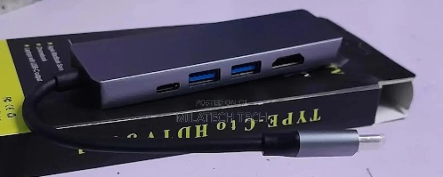 Mpressive 5 in 1 Hub) USB Type-C Multifunction Adapter Hub