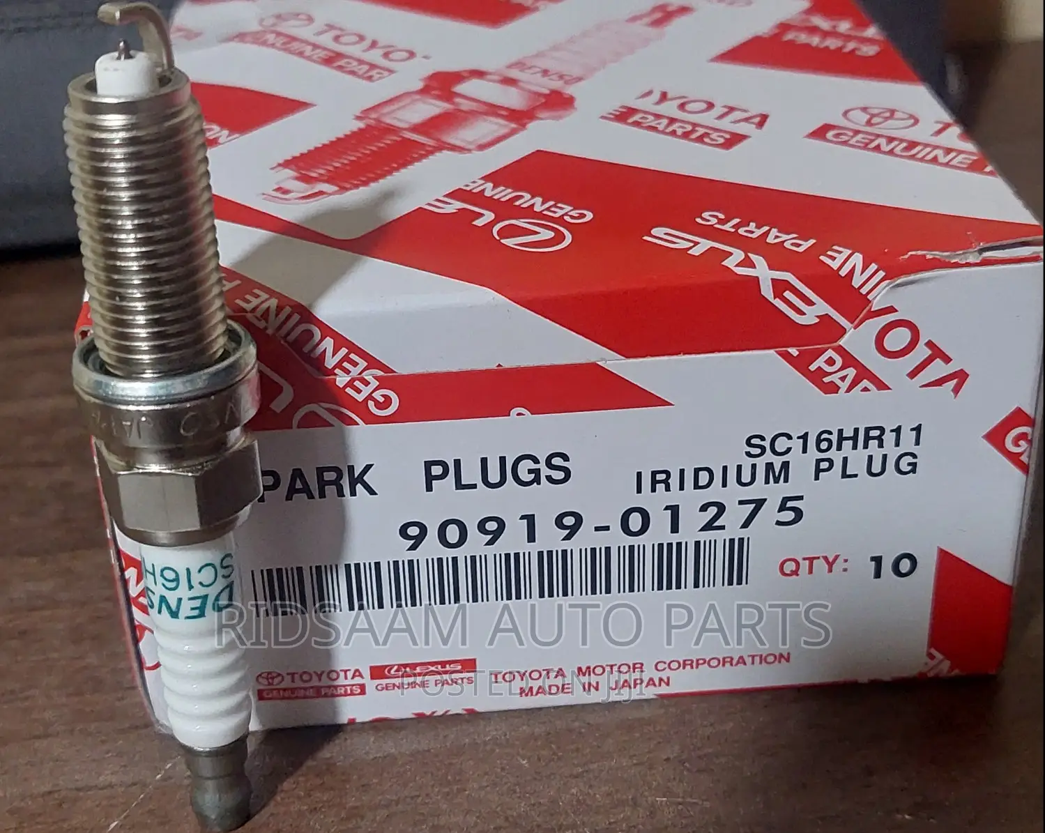 Denso Iridium Spark Plugs SC16HR11 Toyota in Nairobi Central Vehicle