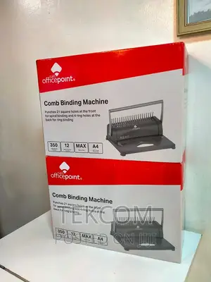 Officepoint Comb Binding Machine A4