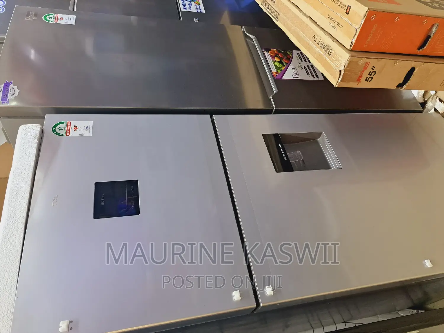 TCL 425 Liters Top Mount Refrigerator -P425tm