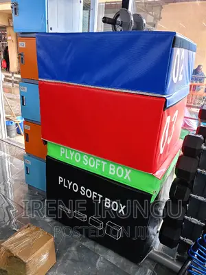 Set of 4 Pylo#Jumping Boxes