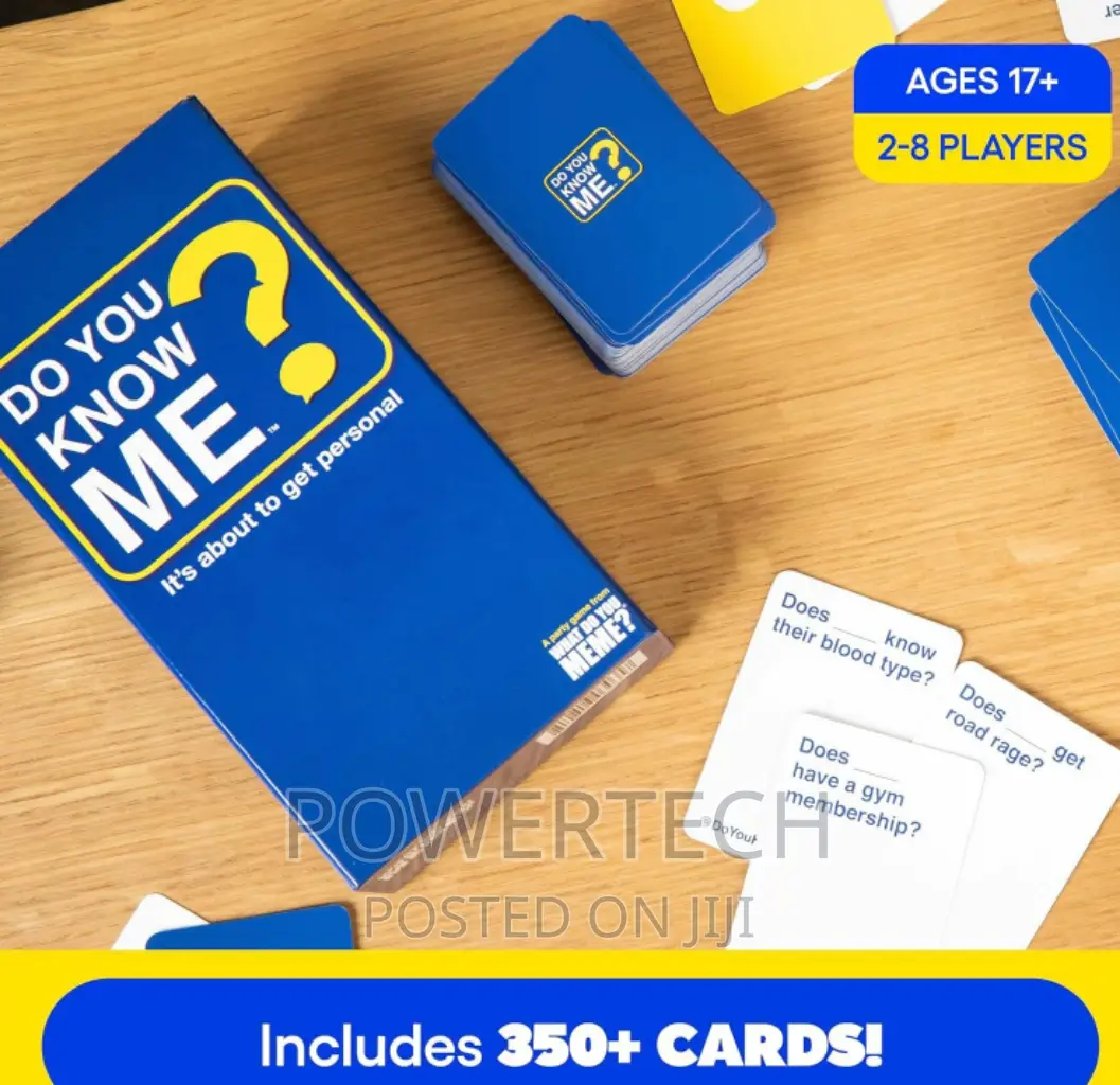 Do You Know Play Games Card