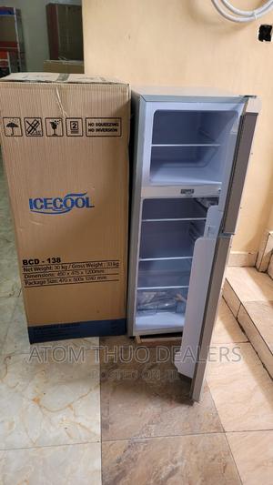 138 Litres Icecool Double Door Fridge - thumbnail 2