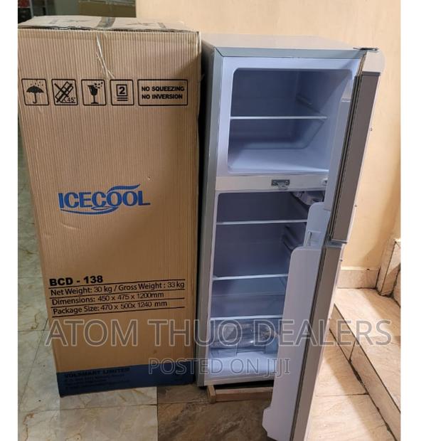 138 Litres Icecool Double Door Fridge - thumbnail 3
