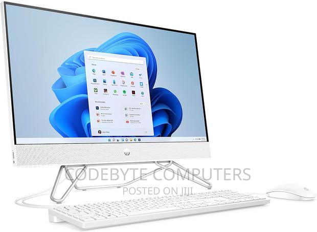 New Desktop Computer HP AiO 24 8GB Intel Core I5 HDD+SSD 256GB - main view