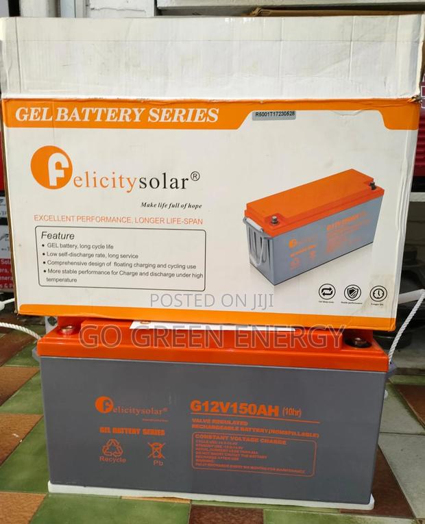 150ah Gel Felicity Battery - thumbnail 3