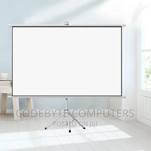 Lightwave Projector Screen 240 by 240 Tripod - thumbnail 2