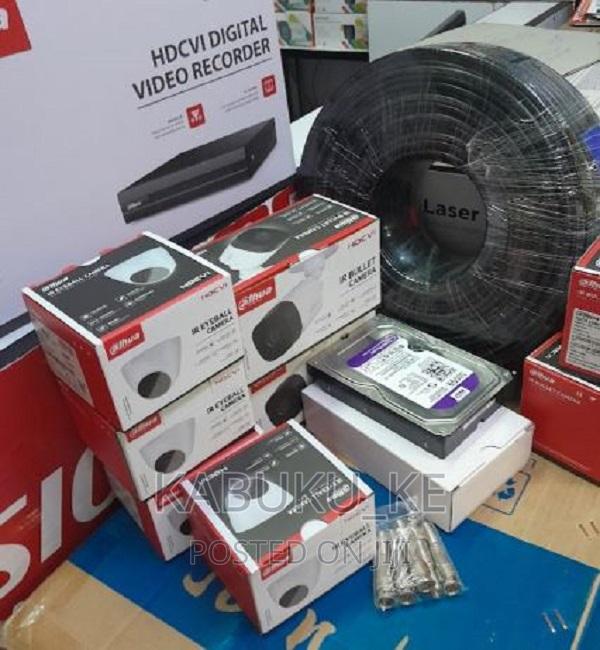 Dahua CCTV 4 Camera Set Full Package Kit 4 1080P Dahua CCTV