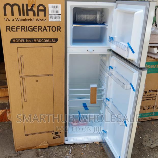 *Mika 168litres Double Door Fridge* - thumbnail 2