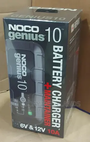 NOCO GENIUS10, 10A Smart Car Battery Charger, 6V and 12V
