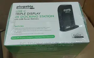Plugable USB C Triple Display Docking Station Win/Mac