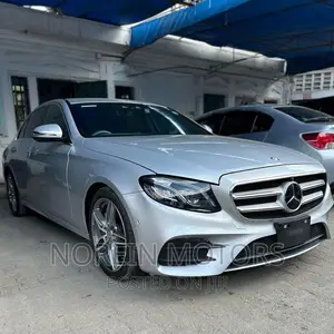 High-End 2017 Mercedes-Benz E200 Sedan, Silver Finish