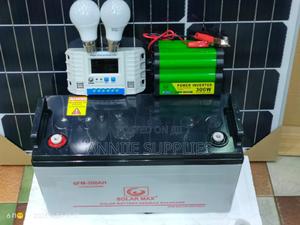 200ah Battery + 300w Inverter + 30a Controller +2 Dc Solar Bulbs - main view