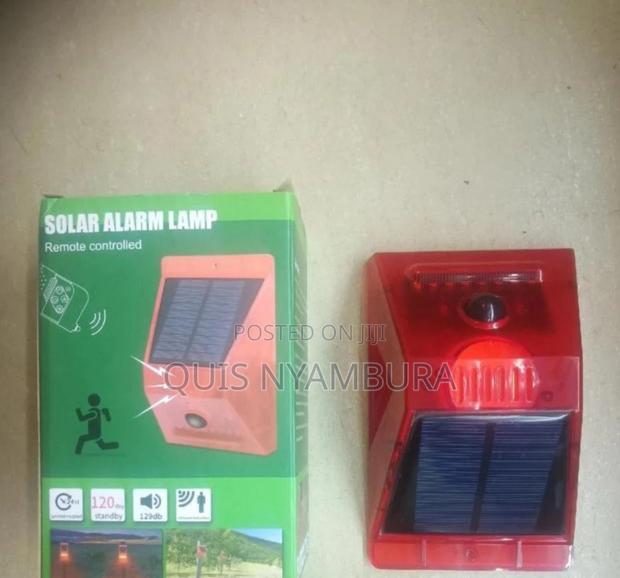 Solar Security Alarm/ Solar Security Alarm - main view