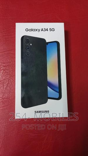 New Samsung Galaxy A34 128 GB Black - main view
