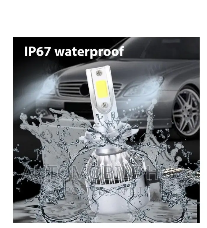 2pcs Led Headlight Bulb C6 9006
