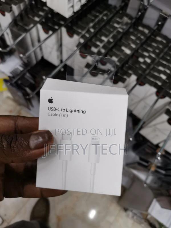 Apple USB-C to Lightning Cable for iPhone iPad, 1M, White - main view