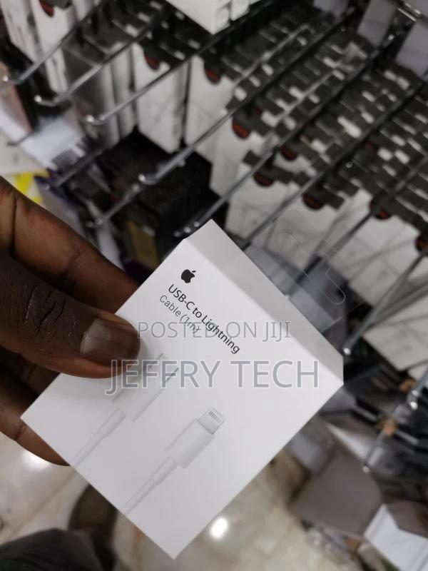 Apple USB-C to Lightning Cable for iPhone iPad, 1M, White - thumbnail 3