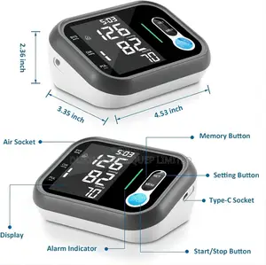 Digital Blood Pressure Machine With Oxymeter Hypertension