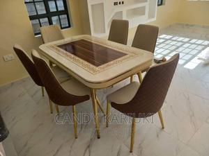 6 Seater Pure Marble Dining Table Set in Nairobi Central - Furniture ...