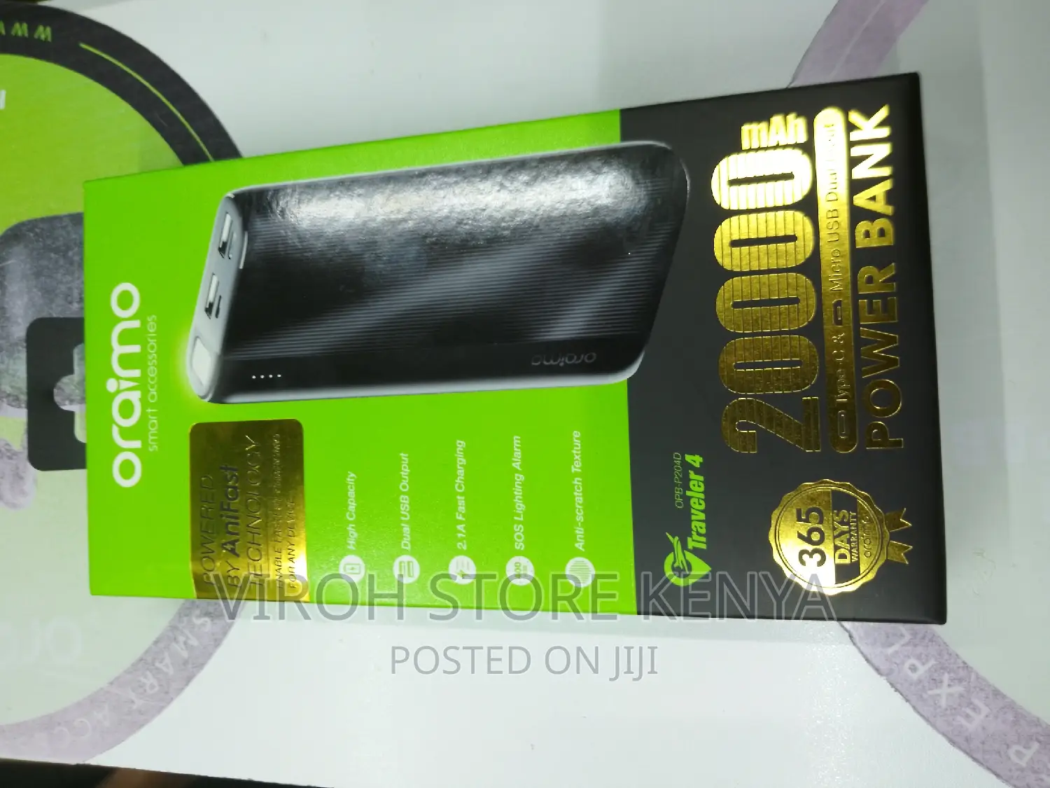 Original Oraimo 20000mah Power Bank